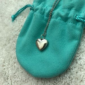 Tiffany & Co. Heart Locket & Chain
